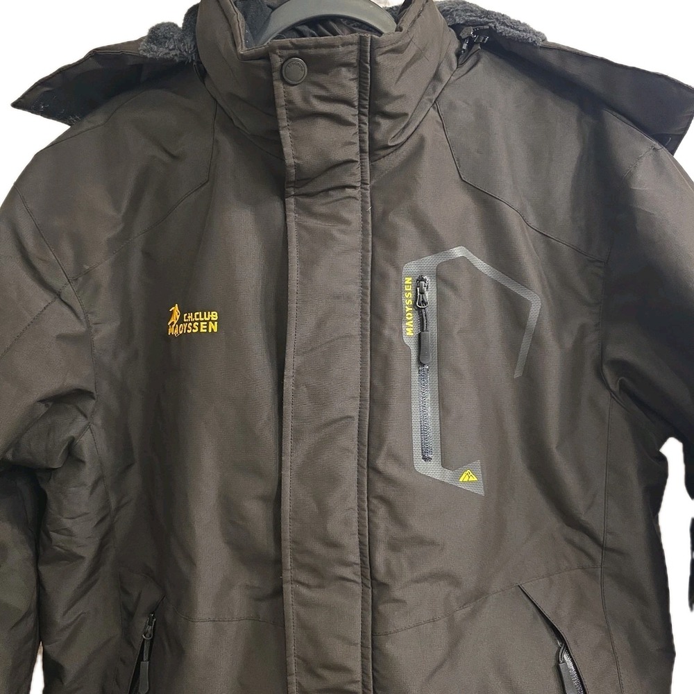 Moerdeng Unco & Boror Mens Medium Black Sports Ski Winter Jacket Snowboarding View 5